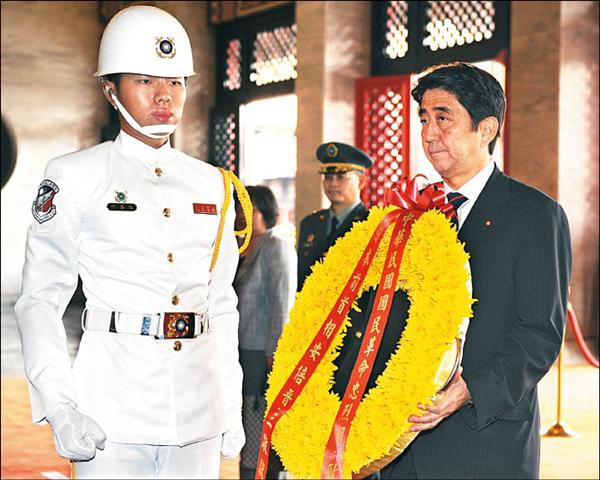 大陆从不宣传安倍祭拜过国军将士