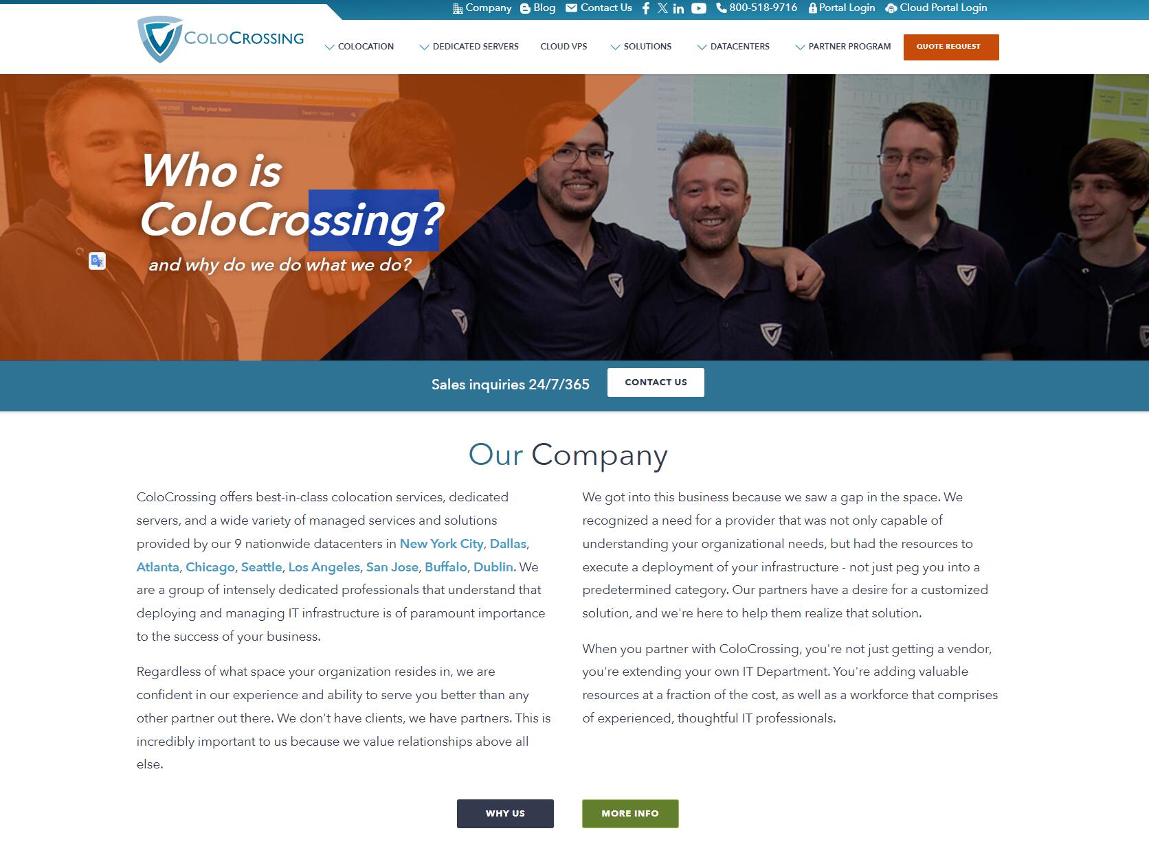 #黑五# colocrossing:美国VPS低至$12/年,1G内存/1核/20gSSD/10T流量/1Gbps带宽