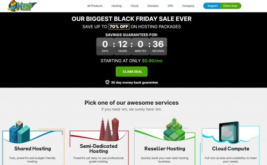 #黑五# hawkhost:3折优惠,cpanel虚拟主机,2年仅需21美元,日本/新加坡/美国/英国/荷兰/加拿大机房