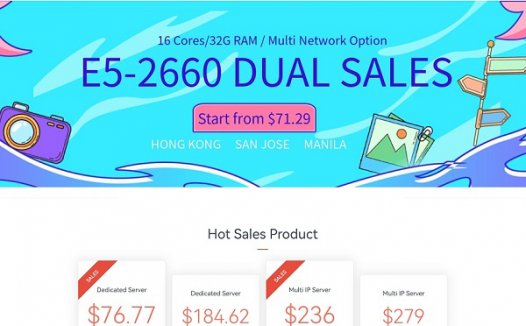 #双十二# megalayer:大带宽/高速CN2/高防,香港服务器,低至799元/月,2*E5-2660/32G/480G/20M